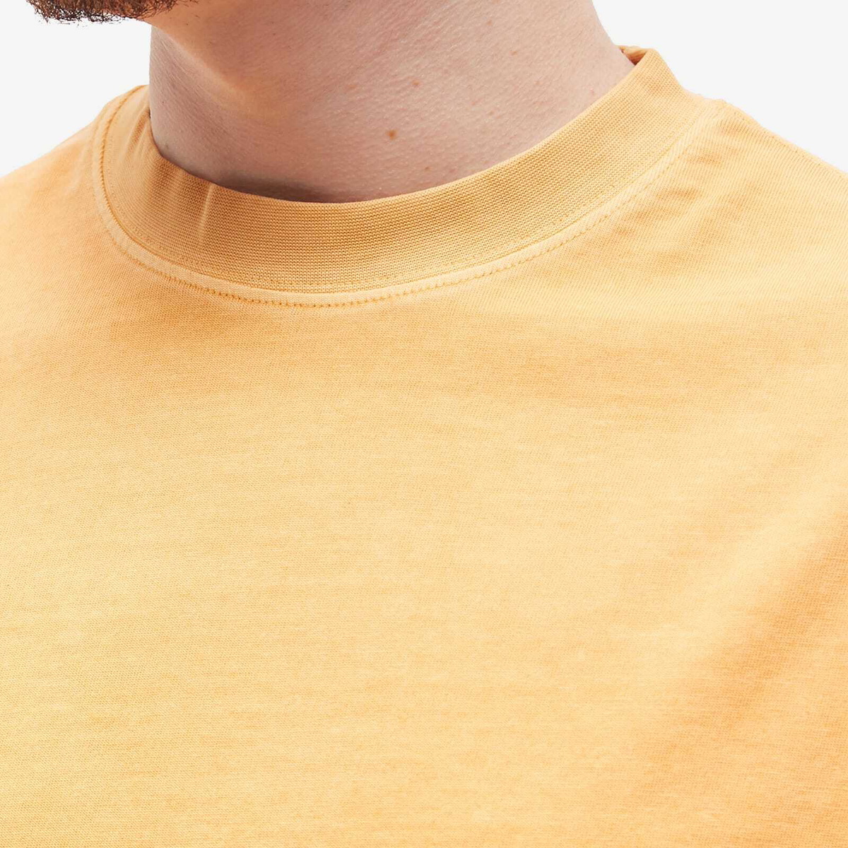 Reebok Mens Classic Non Dyed T Shirt In Peach Fuzz Reebok 