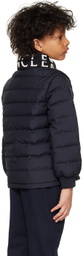 Moncler Enfant Kids Navy Akio Down Jacket