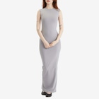 Entire Studios Women's Sleeveless Maxi Dress in Rhino