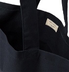 Maison Kitsuné - Logo-Print Cotton-Blend Twill Tote Bag - Navy