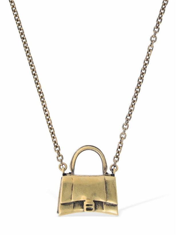 Photo: BALENCIAGA - Bag Brass Necklace