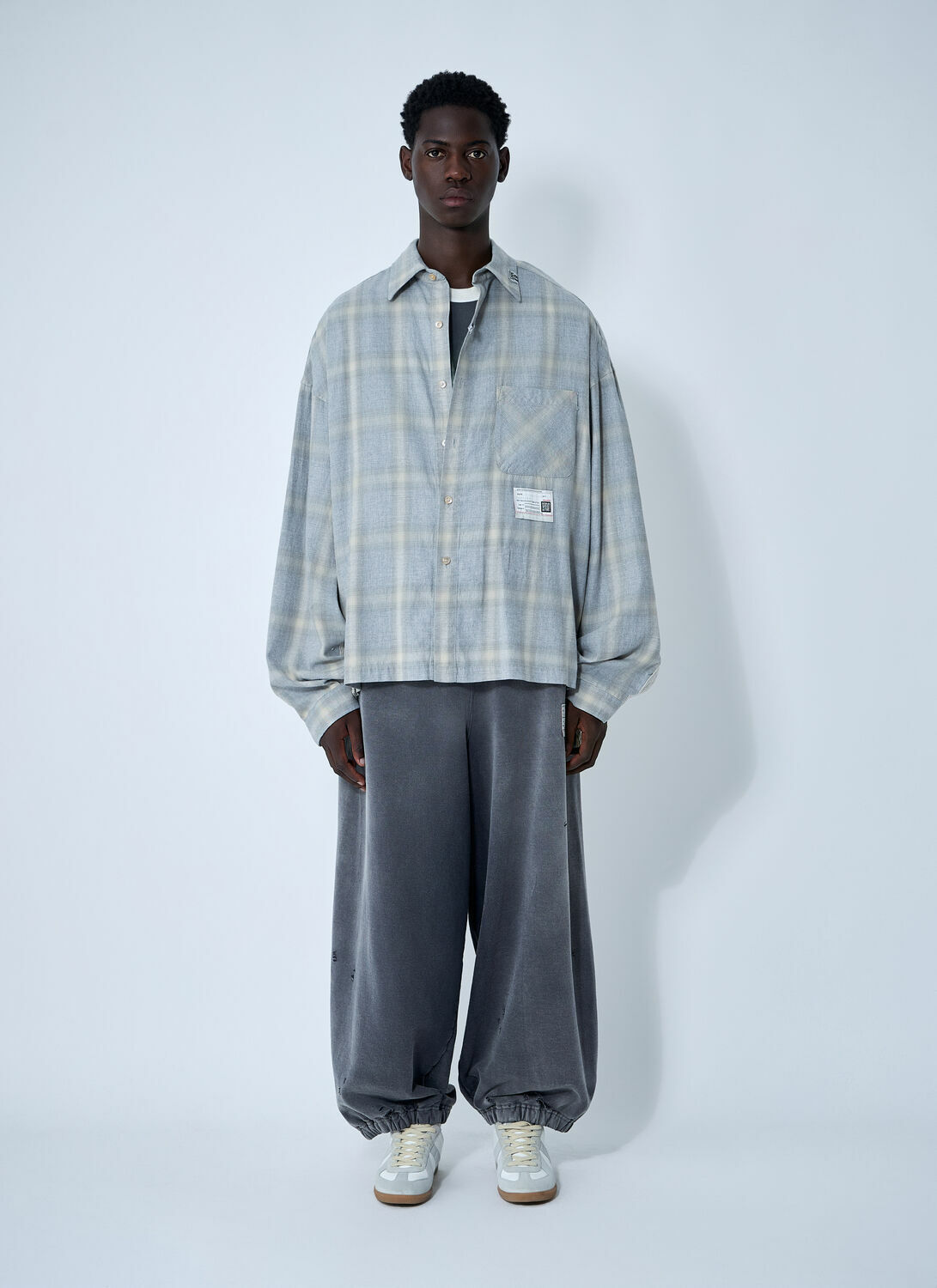 Maison Mihara Yasuhiro Distressed Shirt