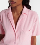 Hunza G Resort cotton terry shirt