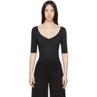 Ernest Leoty Black Isaure Bodysuit