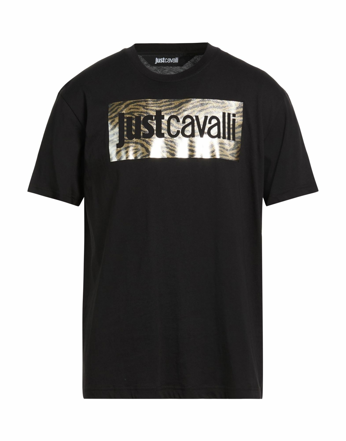 Just Cavalli Mens T-shirt in Black