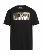 Just Cavalli Mens T-shirt in Black