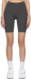 Girlfriend Collective Grey Bike Shorts