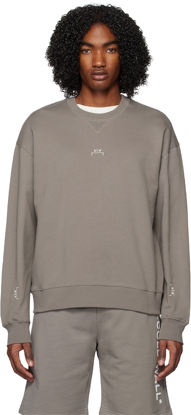 Photo: A-COLD-WALL* Gray Essential Sweatshirt