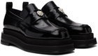 Simone Rocha Black Heart Toe Platform Loafers
