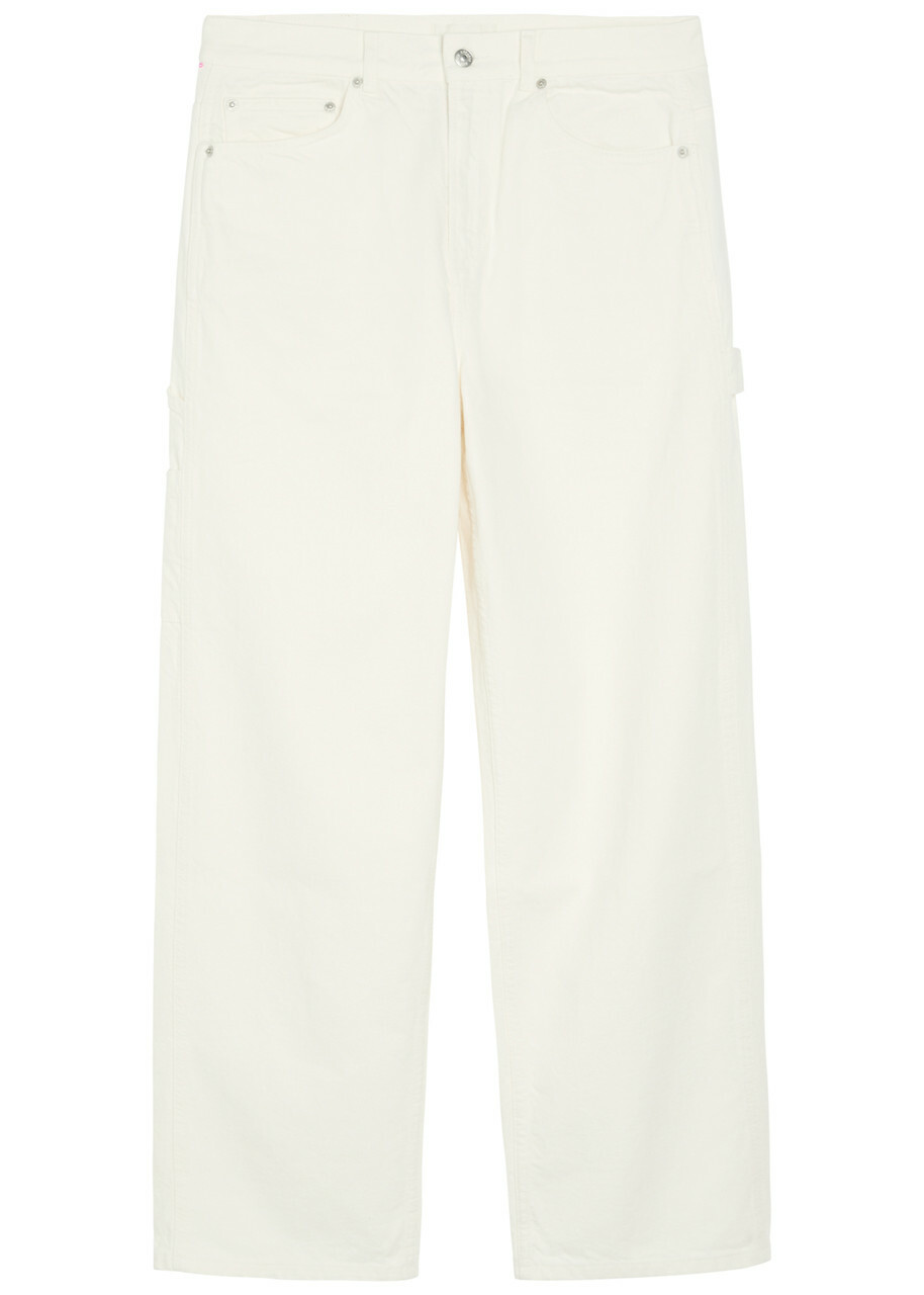 Les Deux Carpenter Straight-leg Jeans Ivory