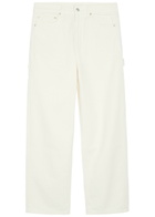 Les Deux Carpenter Straight-leg Jeans Ivory