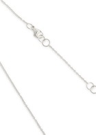 Agmes Heart Small Sterling Silver Necklace - One Size