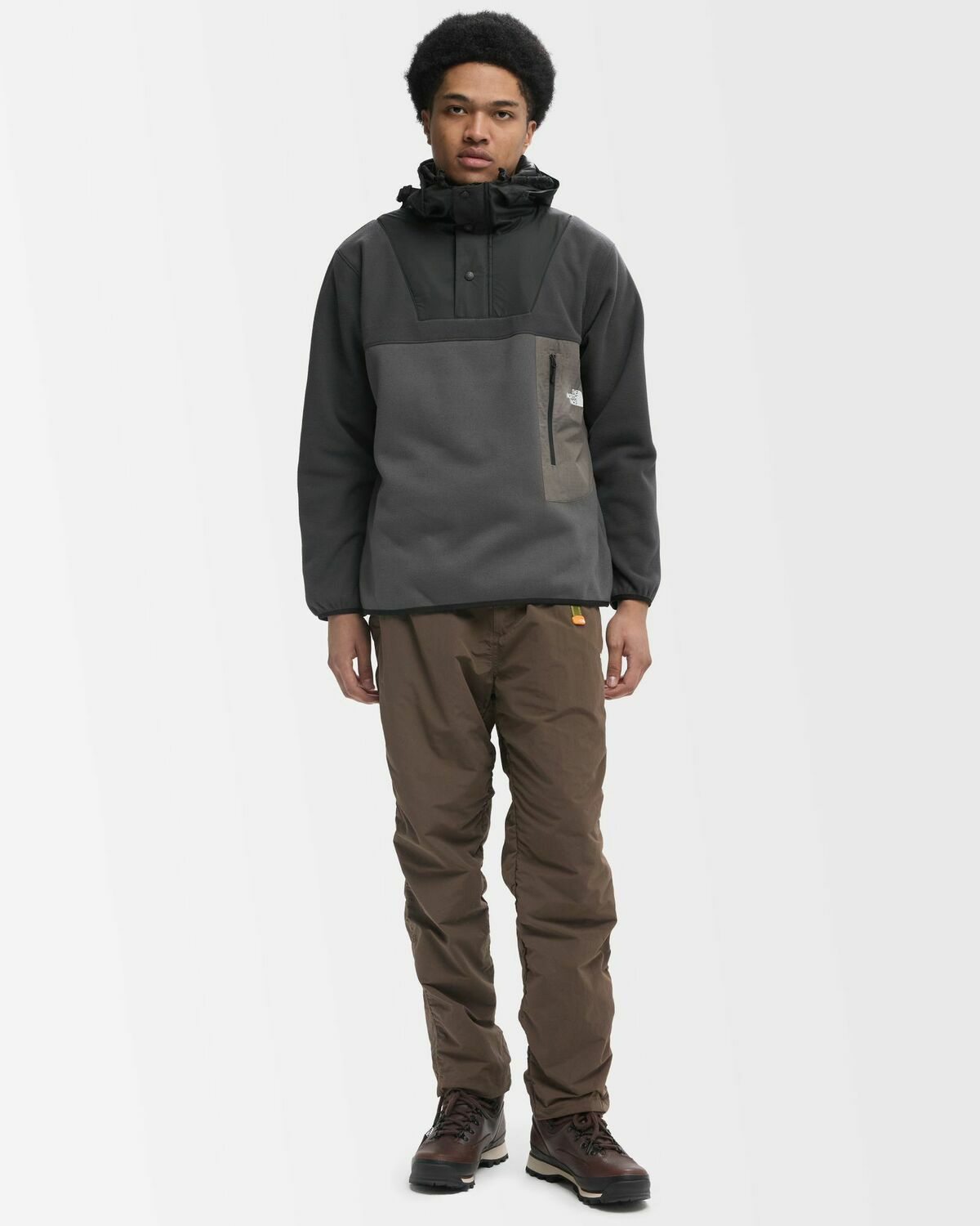 The North Face COLOR MIX HOODIE - AP Grey Mens Hoody The