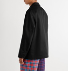Burberry - Cotton-Sateen Shirt Jacket - Black