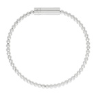 Le Gramme Silver Brushed Le 11 Grammes Beads Bracelet