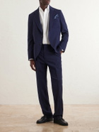 Paul Smith - Wool-Blend Seersucker Suit Jacket - Blue