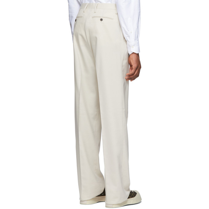 Eidos Beige Piquet Trousers