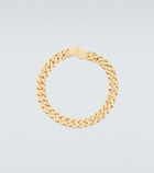 Tom Wood - Curb 7 9kt gold-plated bracelet