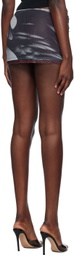 Miaou Multicolor Elektra Mini Skirt