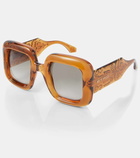 Etro Paisley oversized sunglasses