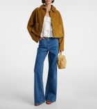 Dorothee Schumacher Soft Touch suede jacket