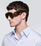 Loewe Wave shield sunglasses
