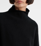 Fforme Julie cropped wool and cashmere sweater