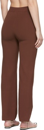 Nanushka Burgundy Domino Compact Lounge Pants