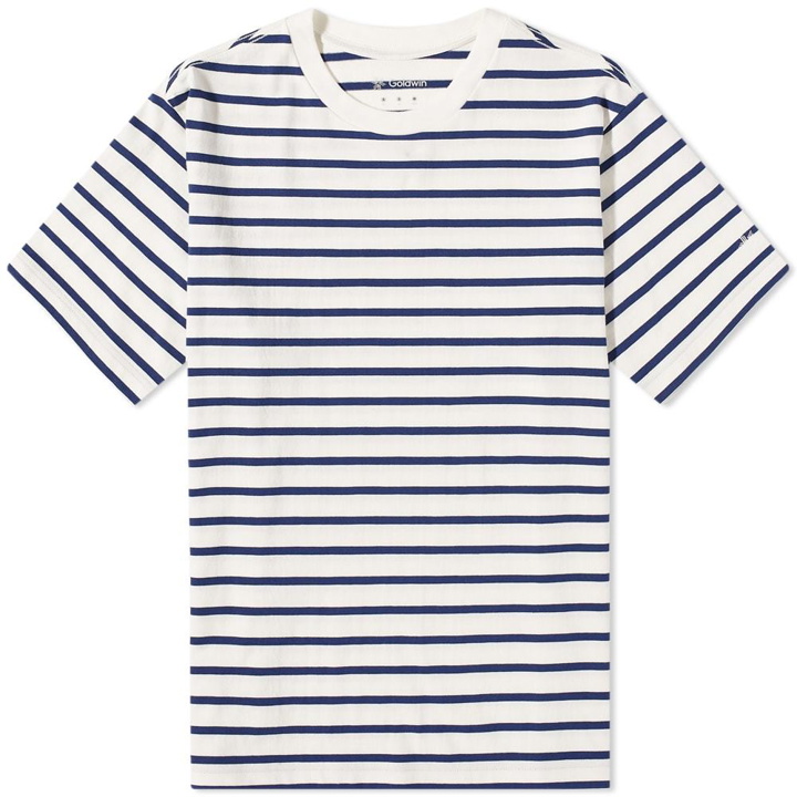 Photo: Goldwin Horizontal Stripe Tee