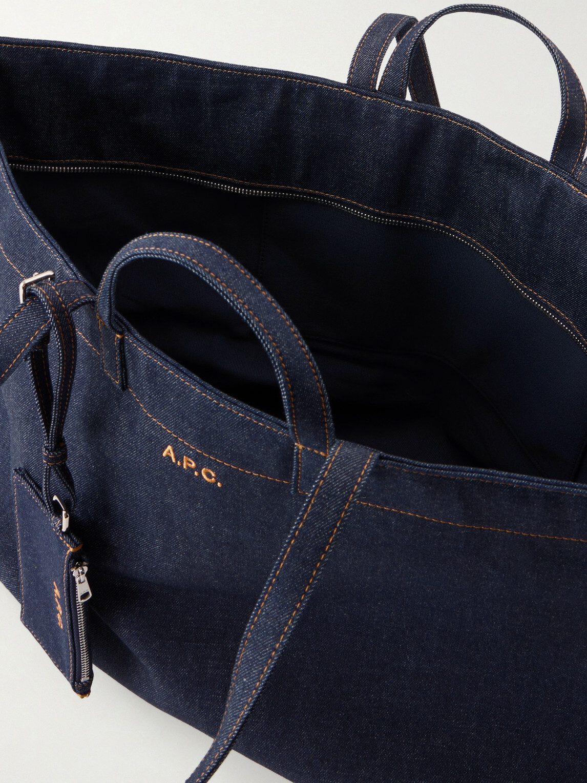 A.P.C. - Le Drummer Denim Tote Bag
