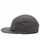 Klättermusen Men's Ansur Five Panel Cap in Raven Black 