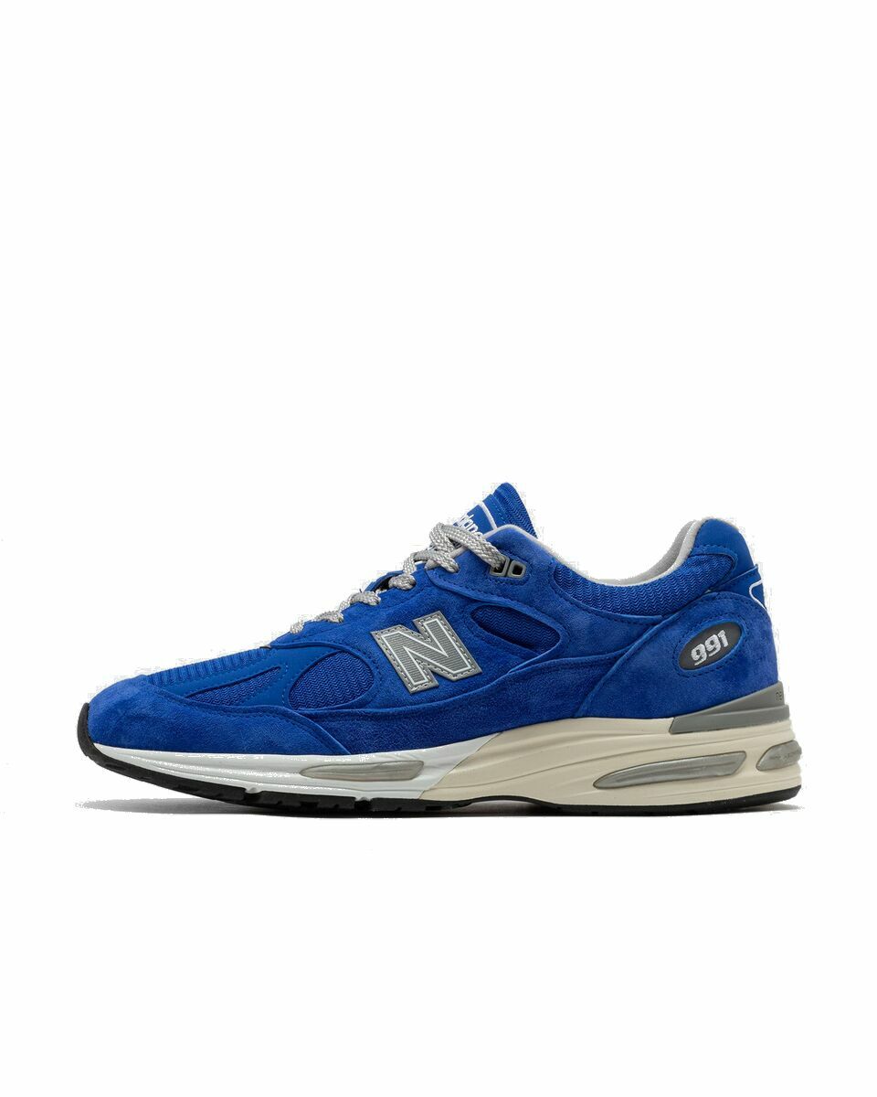 Photo: New Balance Made In Uk 991v2 Blue - Mens - Lowtop