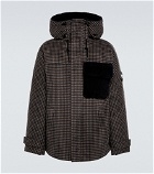 Giorgio Armani - Checked cashmere down jacket