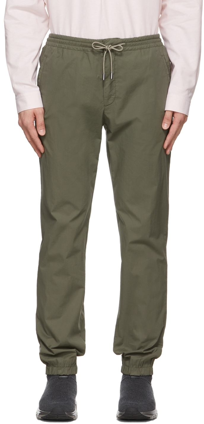 Z Zegna Green Cotton Lounge Pants Z Zegna