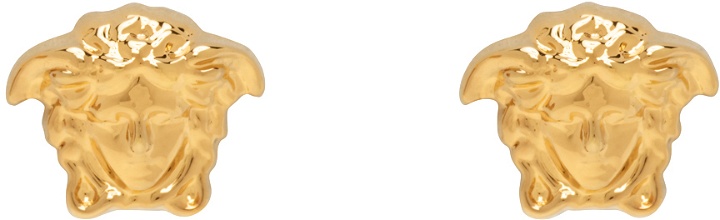 Photo: Versace Gold Small Medusa Stud Earrings