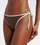 Brunello Cucinelli Technical jersey bikini bottoms