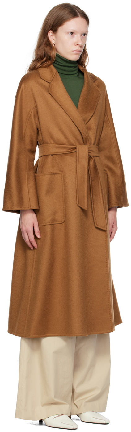 Max Mara Tan Ludmilla Icon Coat