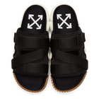 Off-White Black Oddsy Slide Sandals