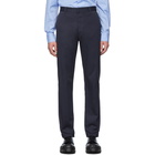 Prada Navy Drill Stretch Trousers