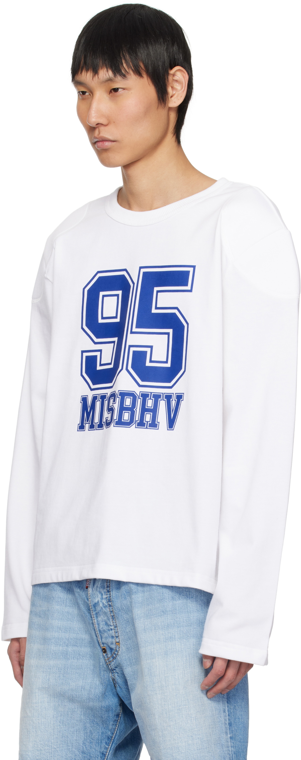 MISBHV White 95 Longsleeve T-shirt
