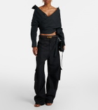 Balenciaga Wool cargo pants