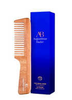 Augustinus Bader Neem Comb With Handle - Orange, Styling, Orange, With Antibacterial and Antifungal Superpowers