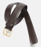 The Row Maxi Classic leather belt