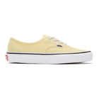 Vans Yellow OG Authentic LX Sneakers