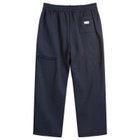 Gucci Men's Tech Nylon Fleece Sweat Pants in Blue Navy