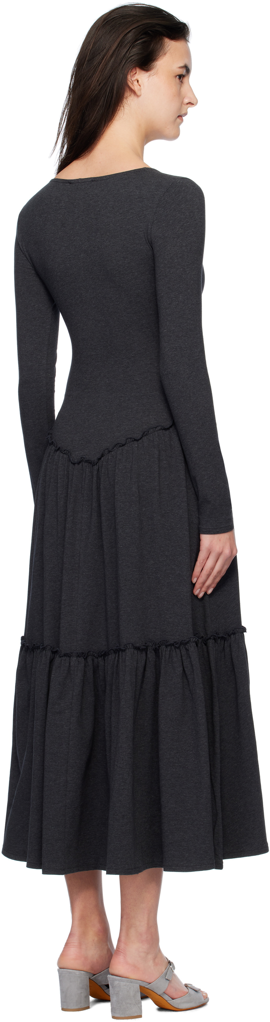 Paloma Wool Gray Hernan Maxi Dress