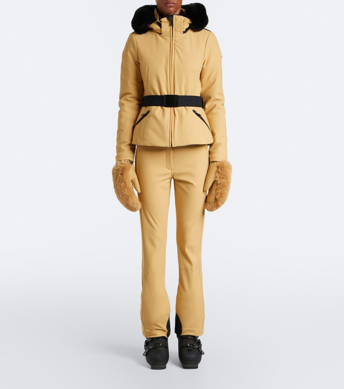 Goldbergh Hida belted ski jacket