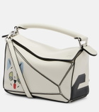 Loewe x Louis Wain Futurist Cat Puzzle tote bag