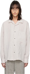 KOZABURO Off-White Button Shirt