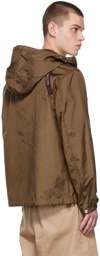 Alexander McQueen Brown Nylon Canvas Jacket